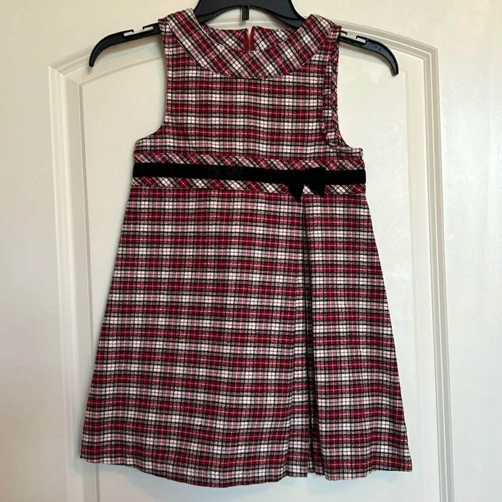 EUC Gymboree Plaid Dress (size 7 girls)